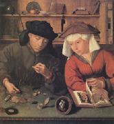 Quentin Massys The Moneylender and His Wife (mk05) Sweden oil painting artist